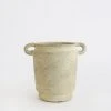 Afloral.com Tuscan Farmhouse Distressed Vase With Handles - 5.5"