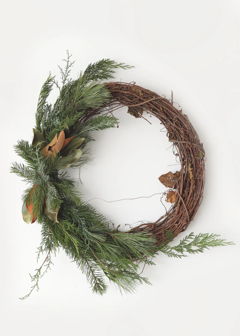 Afloral Natural Grapevine Wreath - 20"