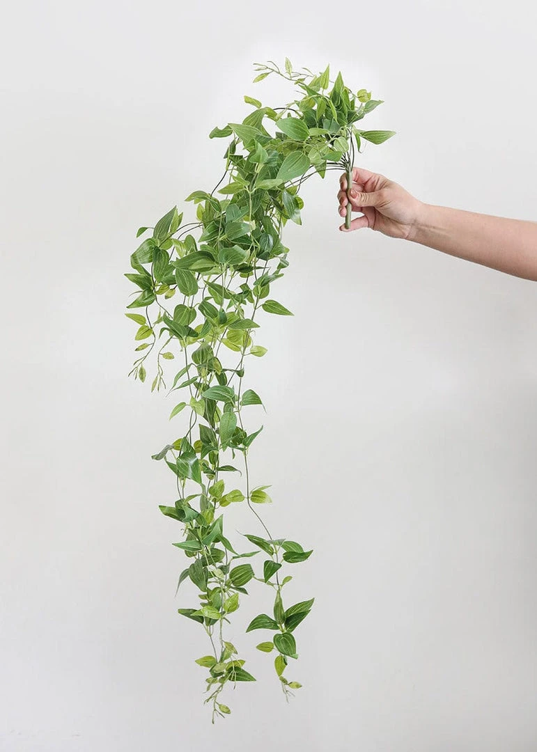 Afloral Artificial Plants Hanging Tradescantia Houseplant - 41"