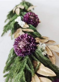 Afloral Artificial Bay Leaf In Metallic Gold - 19