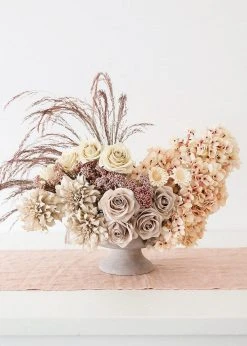 Afloral Artificial Flowers Blush Oversized Hydrangea Silk Flower - 27