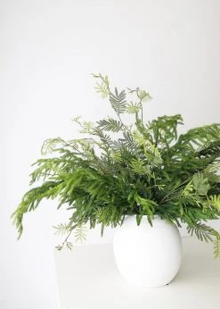 Afloral Vases White Concrete Konos Vase - 10.75