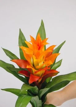 Afloral Artificial Indoor/Outdoor Bromeliad Plant - 21