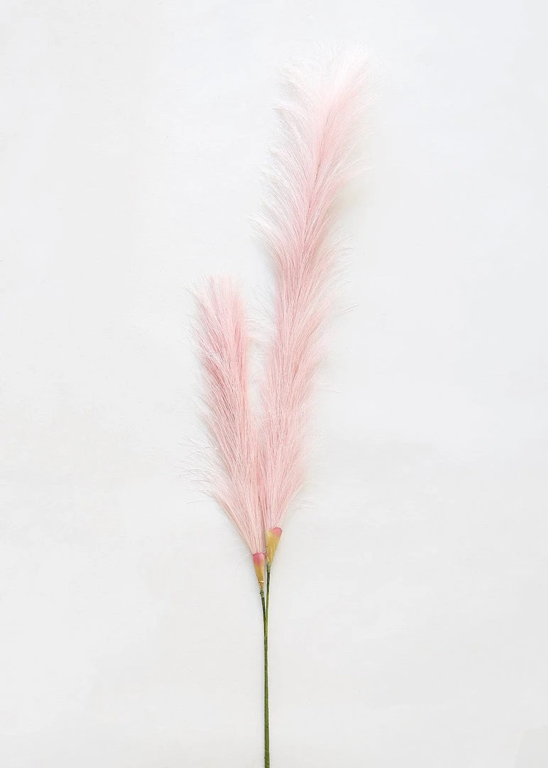 Afloral Fake Pampas Grass In Pink - 49" Artificial Plants