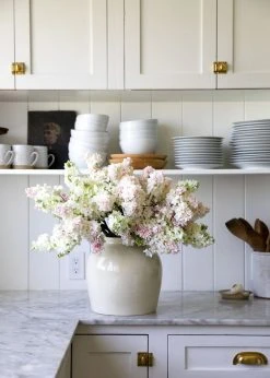 Afloral Pink Cream Artificial Lilac Flower - 25