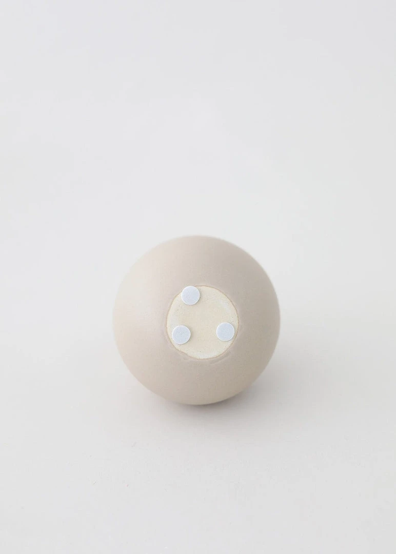 Afloral Beige Mini Ceramic Bud Vase - 5"