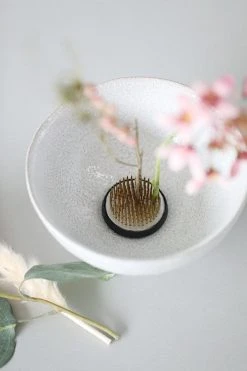 Afloral Brass Pin Frog With Rubber Sleeve - 2