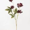 Afloral Burgundy Artificial Viburnum Wildflowers - 37"