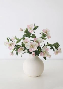 Afloral Light Pink Helleborus Artificial Flowers - 25"