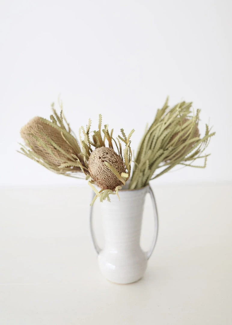 Afloral Bundle Of 2 Dried Banksia Protea Flowers - 12-16"