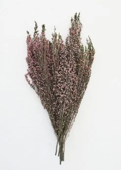 Afloral Naturally Preserved Heather Flowers - 15-20"