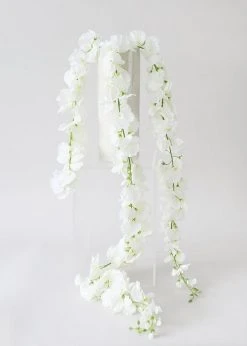 Afloral Artificial Wisteria 3-Strung Hanging Garland - 28-44