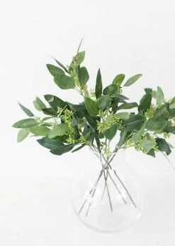 Afloral Artificial Seeded Eucalyptus - 19"