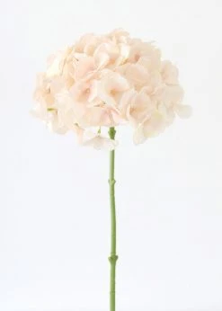 Afloral Oversized Artificial Hydrangea In Blush - 19