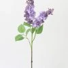 Afloral Purple Artificial Lilac Flower Branch - 34.5"