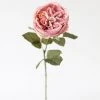 Afloral Artificial Flowers Silk English Cabbage Rose In Mauve - 25"