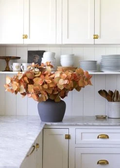 Afloral Artificial Plants Fake Smoke Tree Leaves In Terra Cotta - 28"