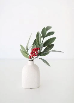 Afloral Fake Outdoor Bay Leaf Pick - 16.5