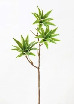 Afloral Variegated Fake Dracaena Succulent - 30" Artificial Plants