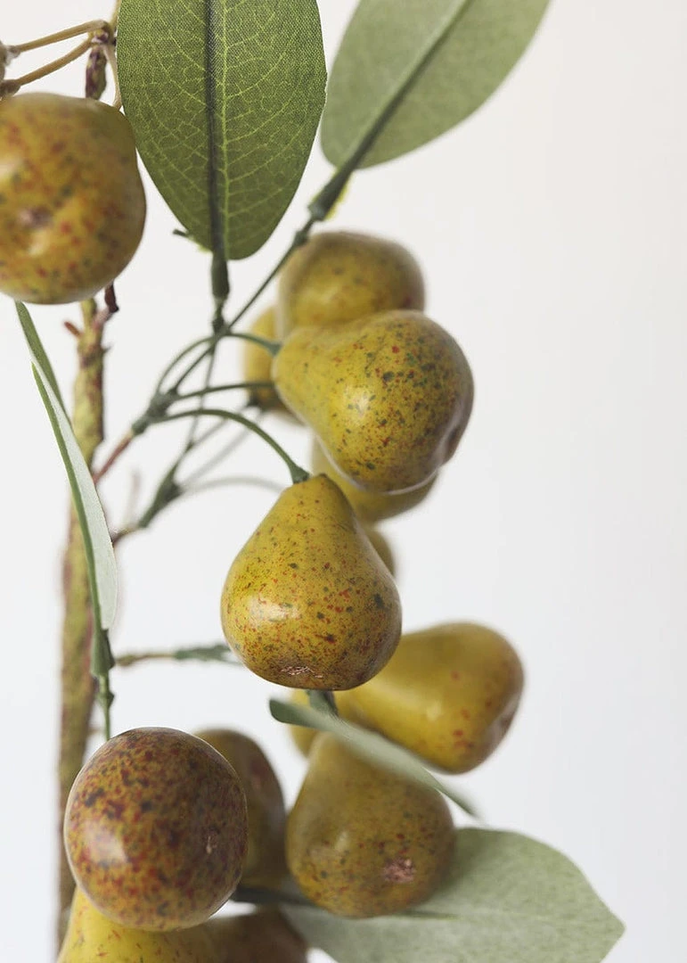 Afloral Artificial Pear Branch - 30" Artificial Flowers