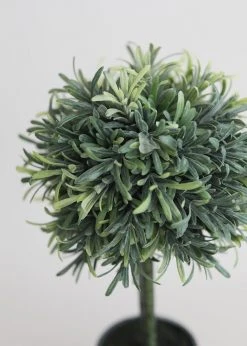 Afloral Artificial Plants Fake Rosemary Herb Topiary Potted Plant - 14"