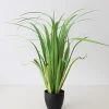 Afloral Fake Reed Grass Plant In Pot - 33"