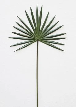 Afloral Fake Fan Palm Tropical Leaf - 28"