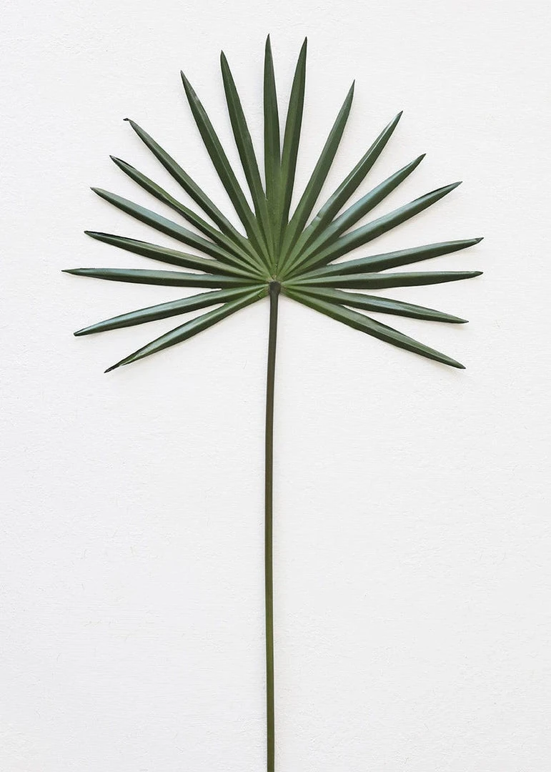 Afloral Fake Fan Palm Tropical Leaf - 28"