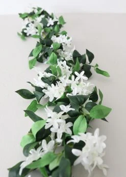 Afloral Artificial Jasmine Tropical Flowers Garland - 50"