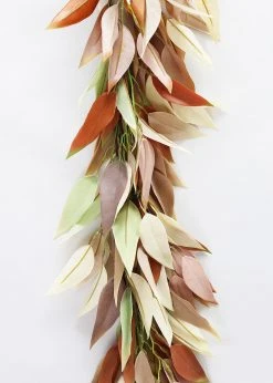 Afloral Artificial Fall Eucalyptus Leaf Garland - 48"
