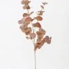 Afloral Artificial Plants Terracotta Artificial Spiral Eucalyptus Leaves - 34"