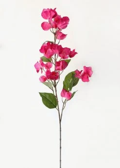 Afloral Bougainvillea Fake Flower In Fuchsia - 34.5