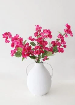 Afloral Bougainvillea Fake Flower In Fuchsia - 34.5