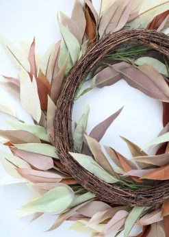 Afloral Artificial Fall Eucalyptus Wreath - 18