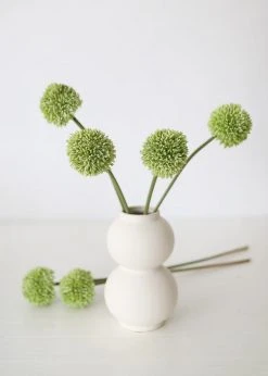 Afloral Artificial Flowers Faux Plastic Allium Flower - 21"
