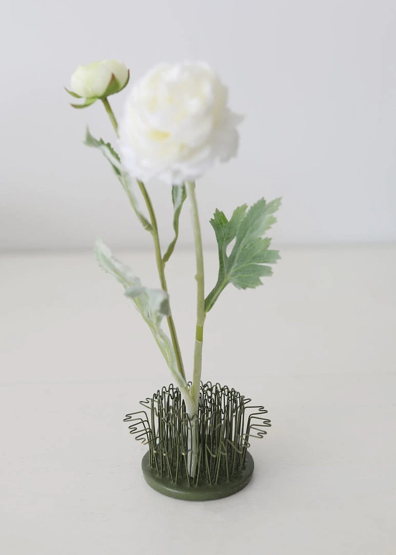 Afloral Round Hairpin Flower Frog Holder - 3.5" Tools & Accents