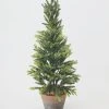Afloral Fake Mini Spruce Christmas Tree - 23" Artificial Plants