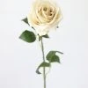Afloral Artificial Rose In Eggshell Cream - 21.5" Artificial Flowers