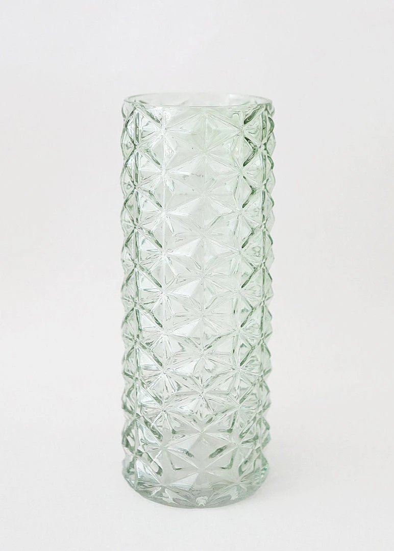 Afloral Diamond Cut Vase - 12" Vases