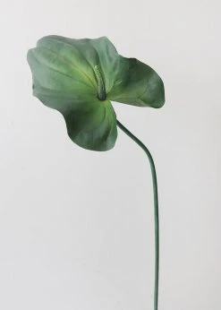 Afloral Large Tropical Anthurium Fake Leaf - 33.5