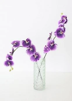 Afloral Faux Phalaenopsis Orchid In Purple - 45
