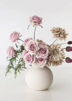 Afloral Smoky Lavender Fake Rose - 21.5