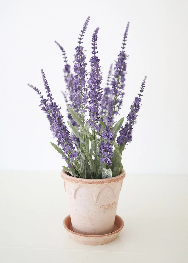 Afloral Artificial Flowers Fake Summer Lilac Buddleia Flower Bush - 28"