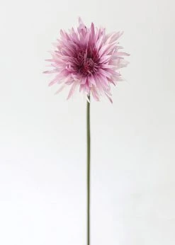 Afloral Artificial Flowers Lilac Purple Wild Gerbera Fake Flower - 22