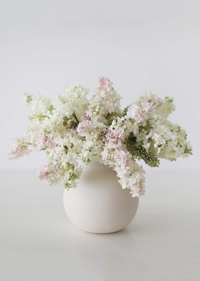 Afloral Pink Cream Artificial Lilac Flower - 25" Artificial Flowers