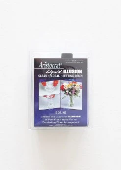 Afloral Tools & Accents Liquid Illusion Acrylic Water Resin Kit - 16 Oz