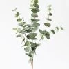 Afloral Green Grey Artificial Spiral Eucalyptus - 40"