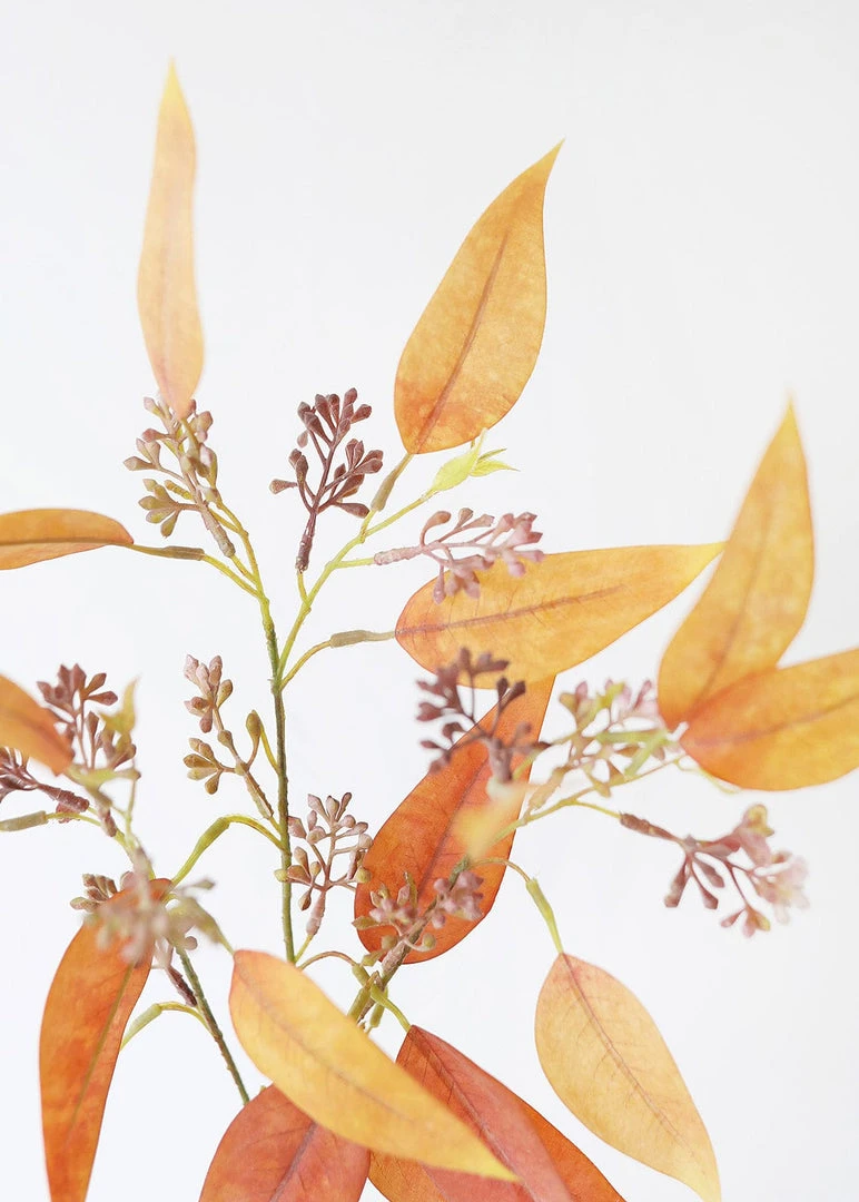 Afloral Fake Terracotta Eucalyptus Leaves - 23" Artificial Plants