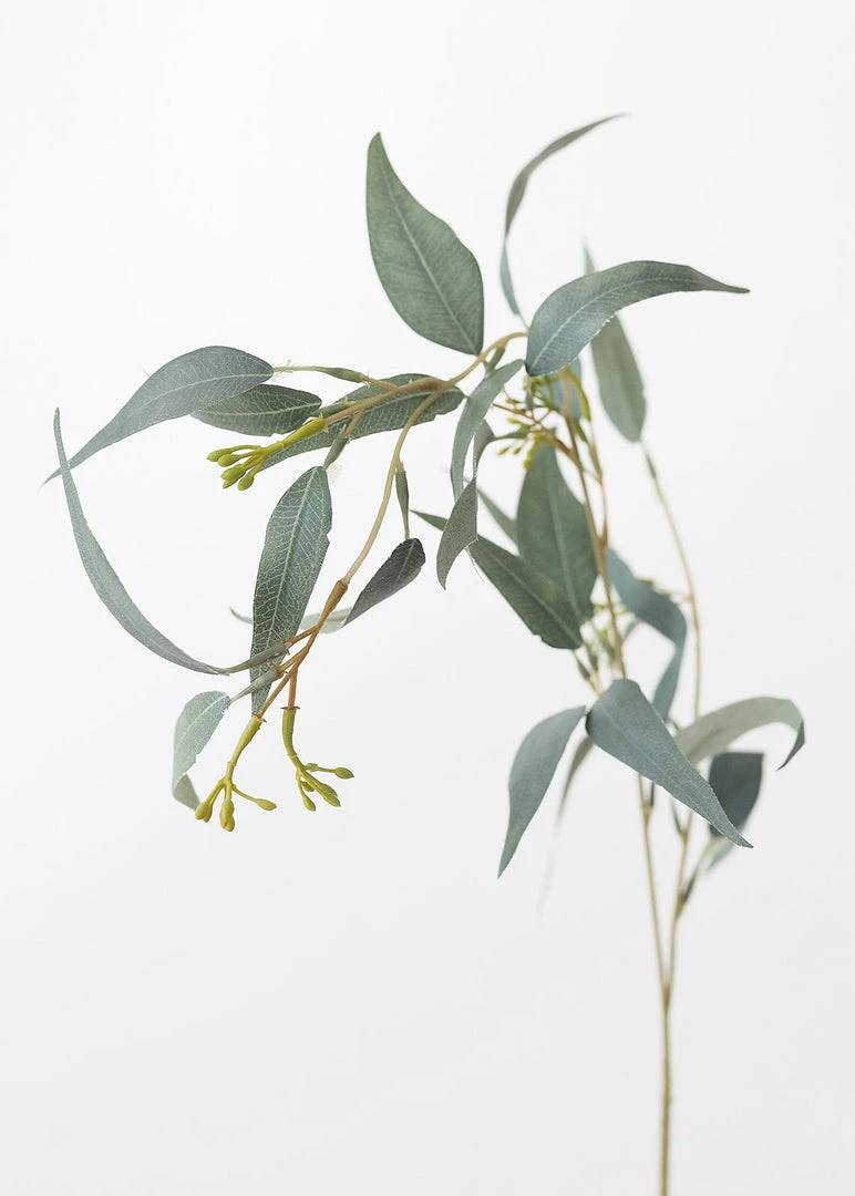 Afloral Artificial Seeded Eucalyptus Leaves - 23"