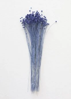 Afloral Petite Blue Dried Floral Buttons - 9-14